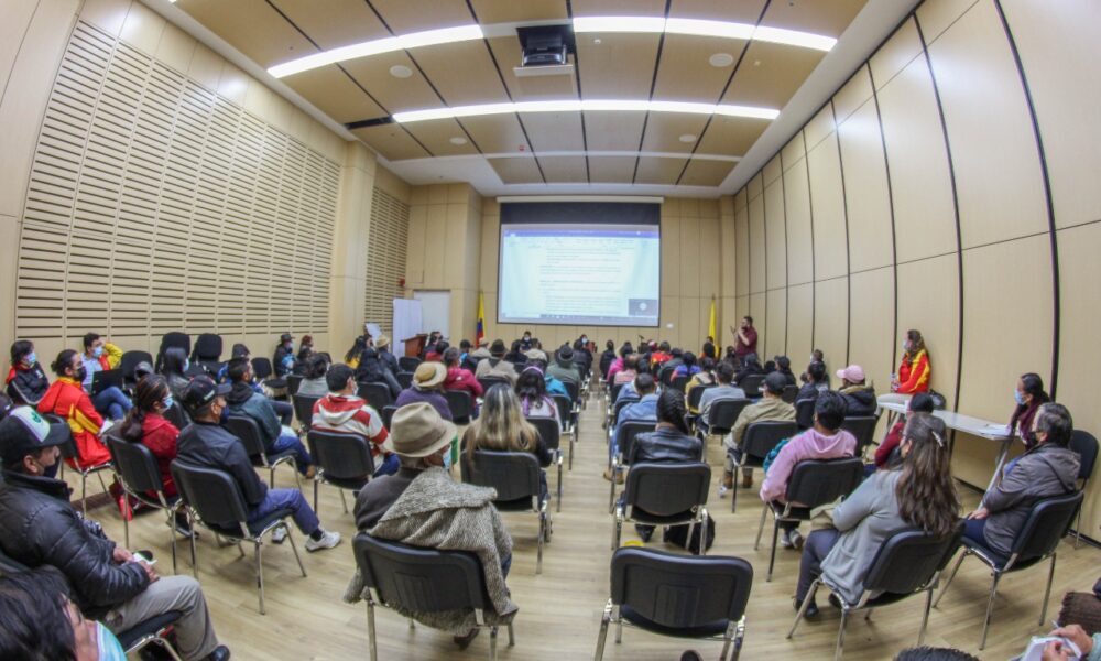 Reunión con líderes rurales y entidades que hacen presencia en el nivel local