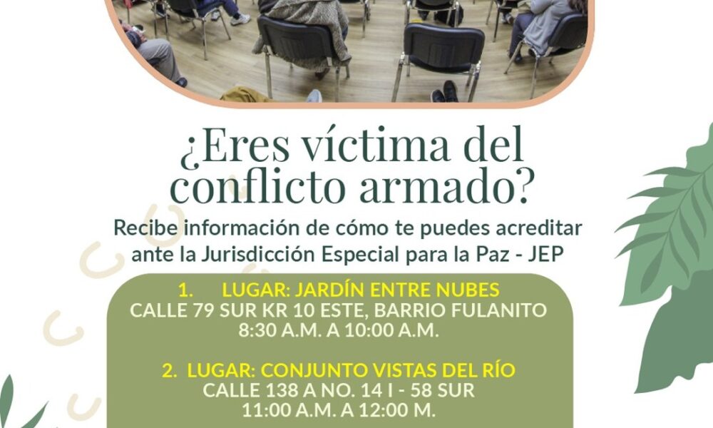 ¿Eres Víctima del Conflicto Armado?