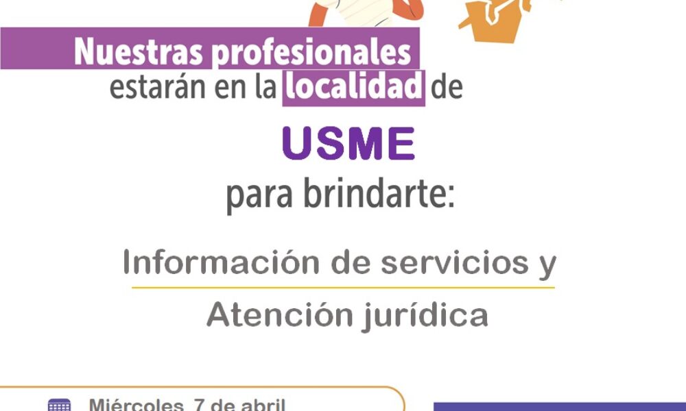 Jornada de servicios institucionales en Usme.