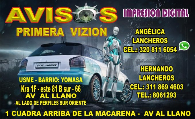 Avisos Primera Vizion