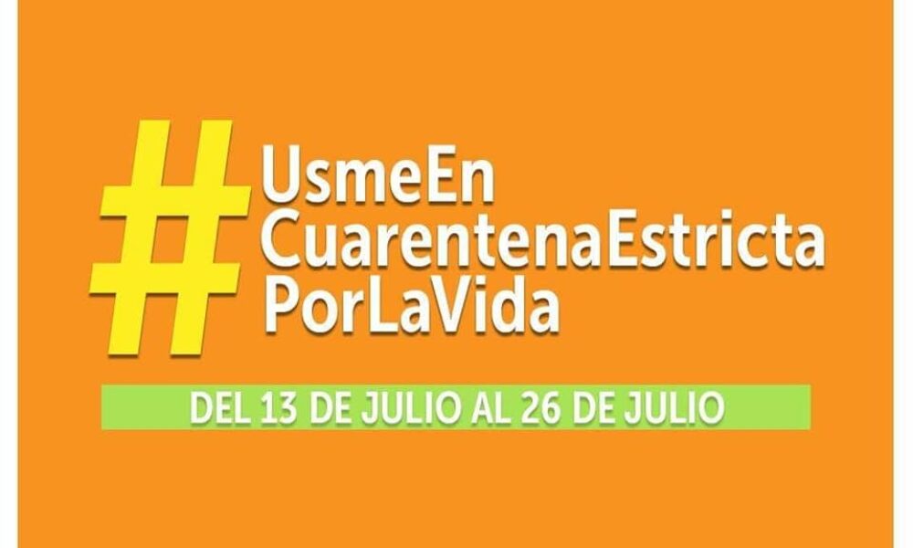 Usme inicia cuarentena estricta