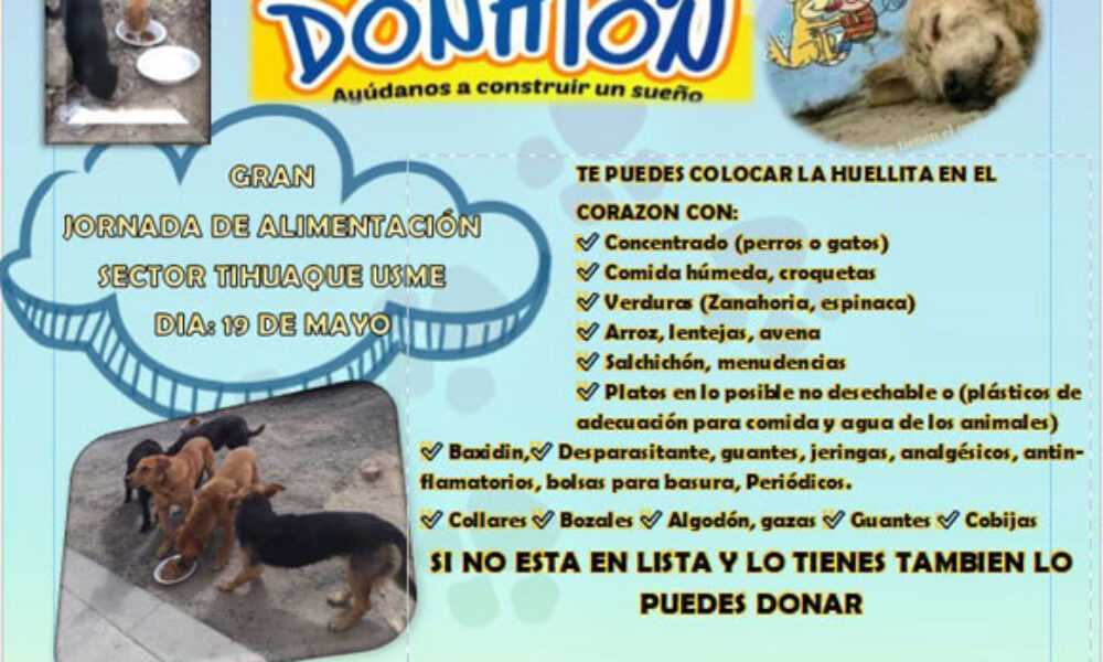 Donatón por los Animalitos de Usme