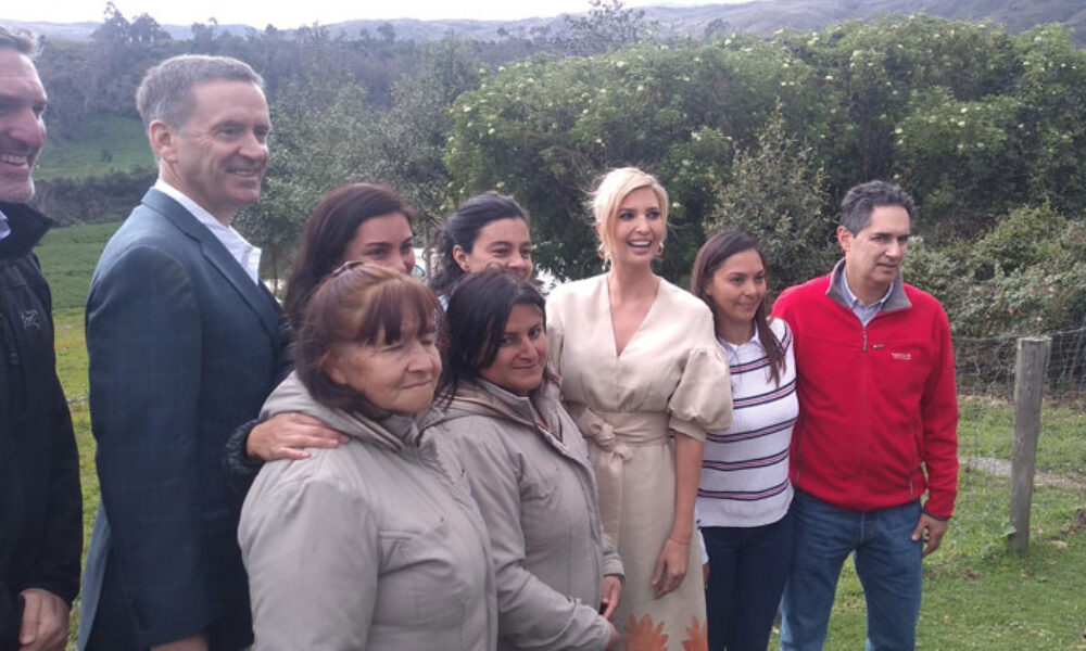 Ivanka Trump Visitó la Vereda Arrayanes de Usme