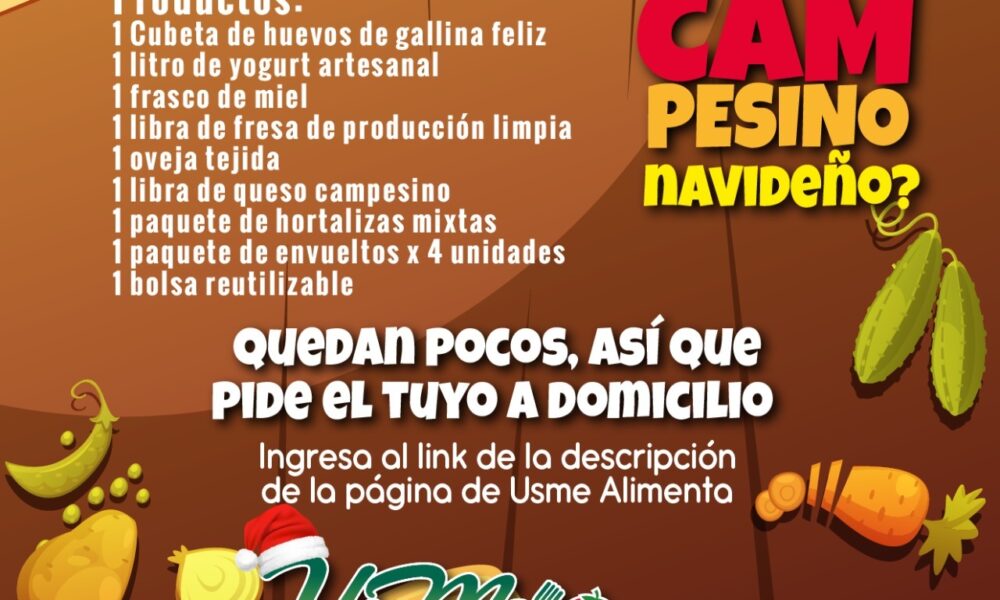 Mercado Campesino Navideño, Usme Alimenta