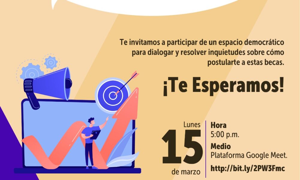 Socialización de becas – Distrito joven