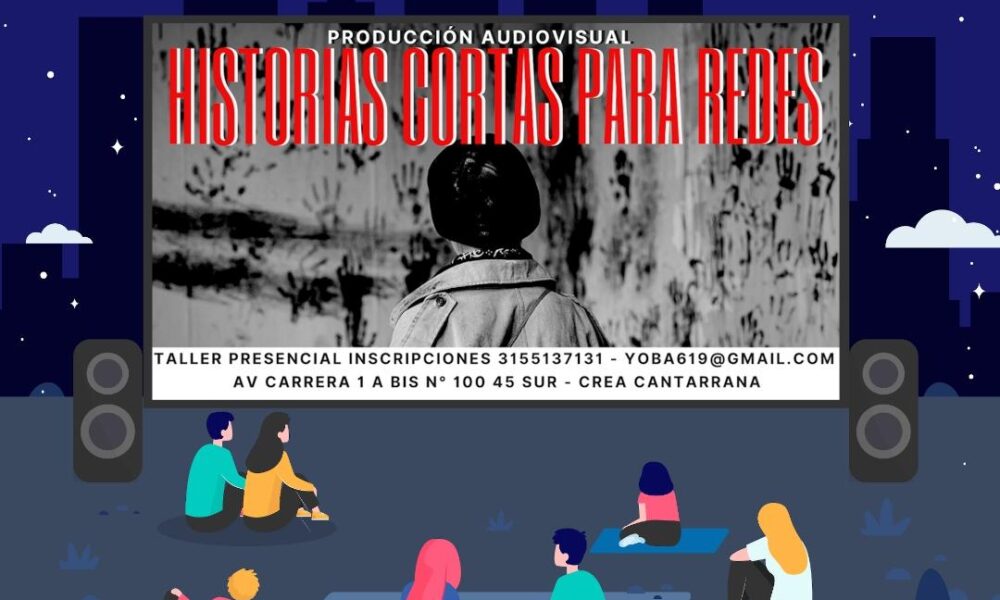 Inscripciones abiertas para taller de audiovisuales en el Crea Cantarrana.