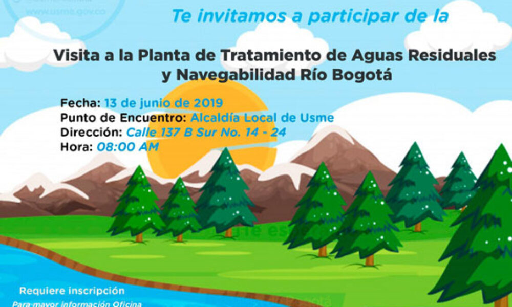 Visita a la Planta de Tratamiento de Aguas Residuales de Bogotá