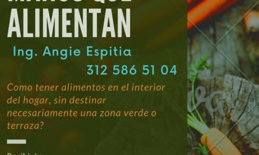 Manos que Alimentan, Huerta en Casa o Jardin Comestible