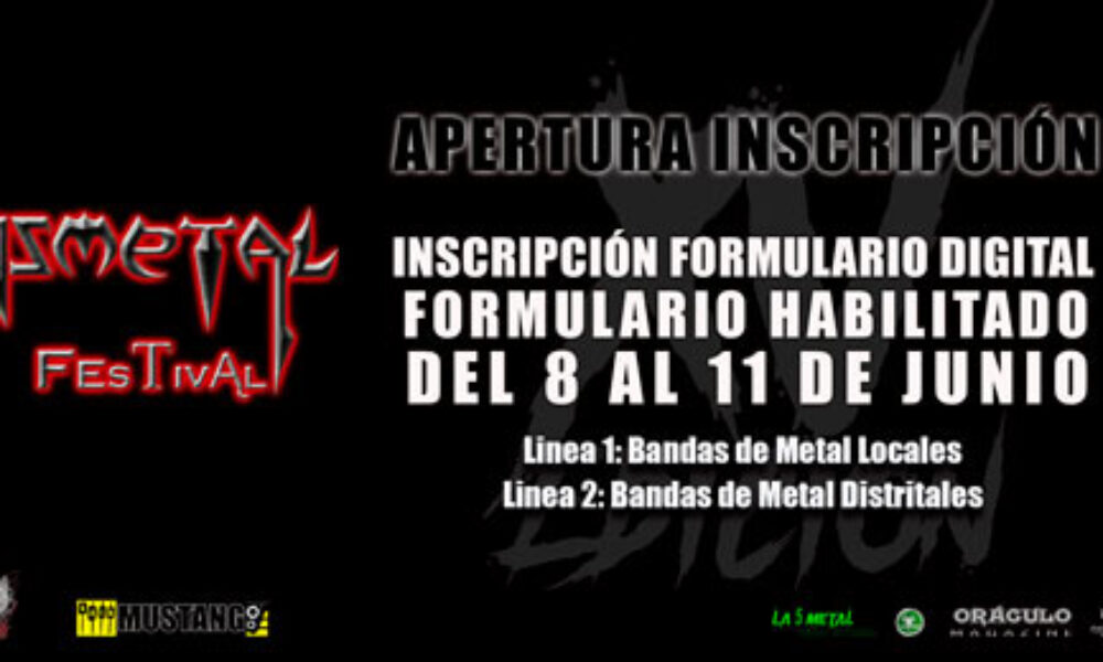 Abiertas inscripciones para participar en Usmetal Festival 2023