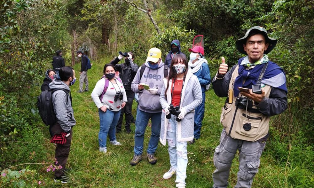 Avistamiento de aves en Chiguaza, Usme