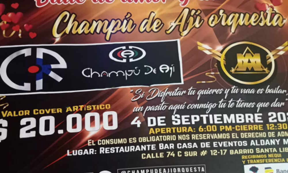 Concierto de amor y amistad con Champú de Ají