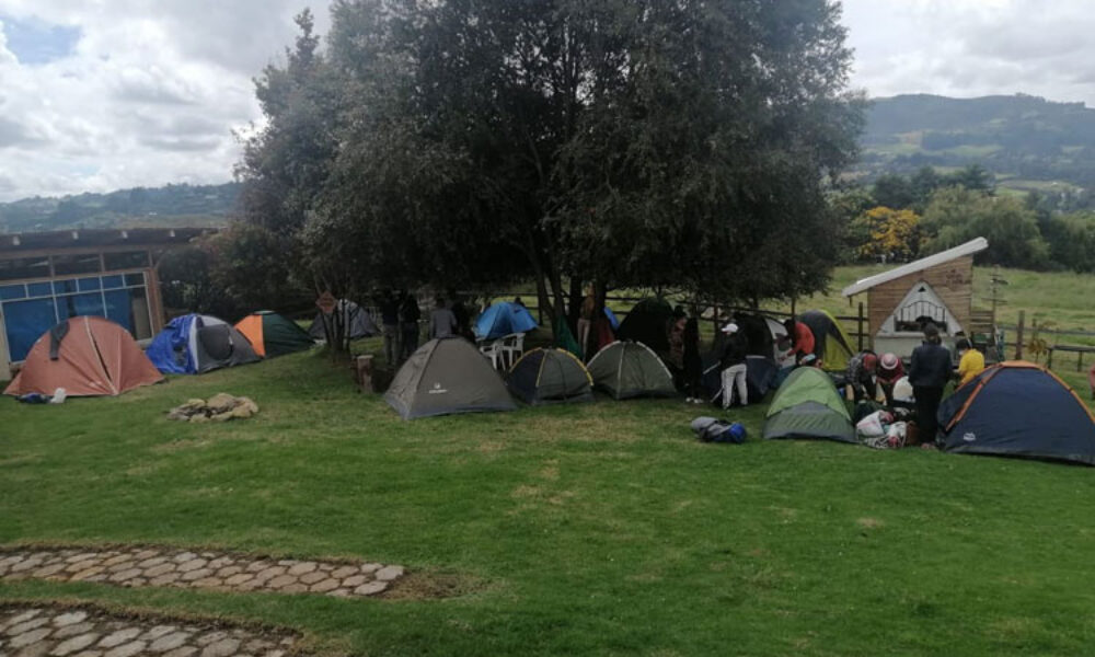 Son del puente en campamento Gaitero en Tabio