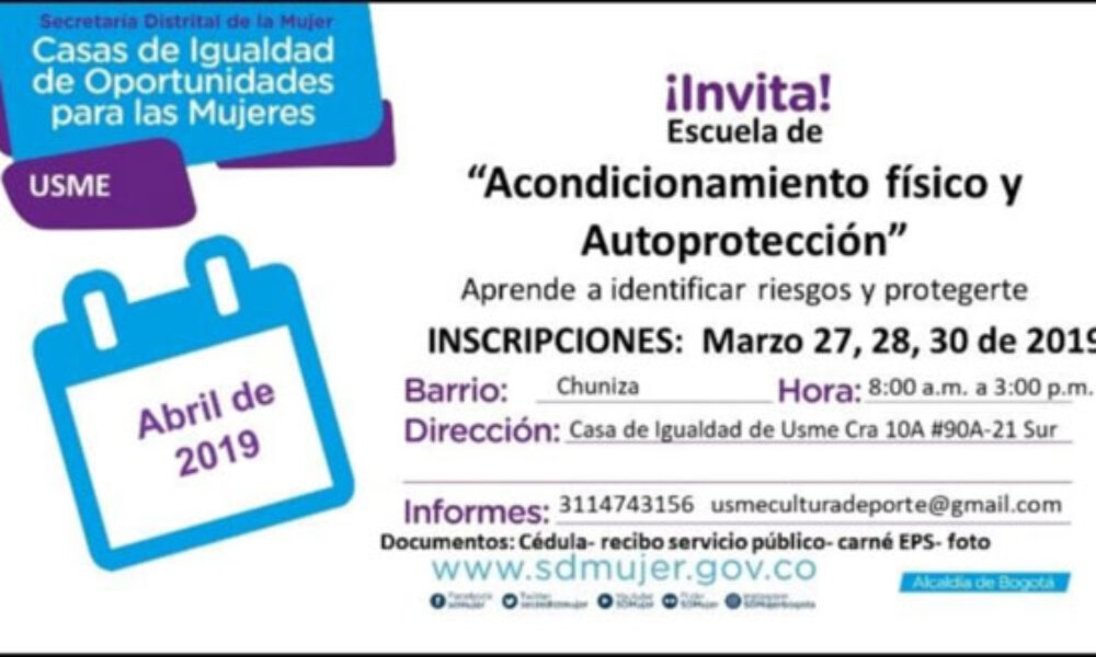 Escuela de Acondicionamiento Físico y Autoprotección