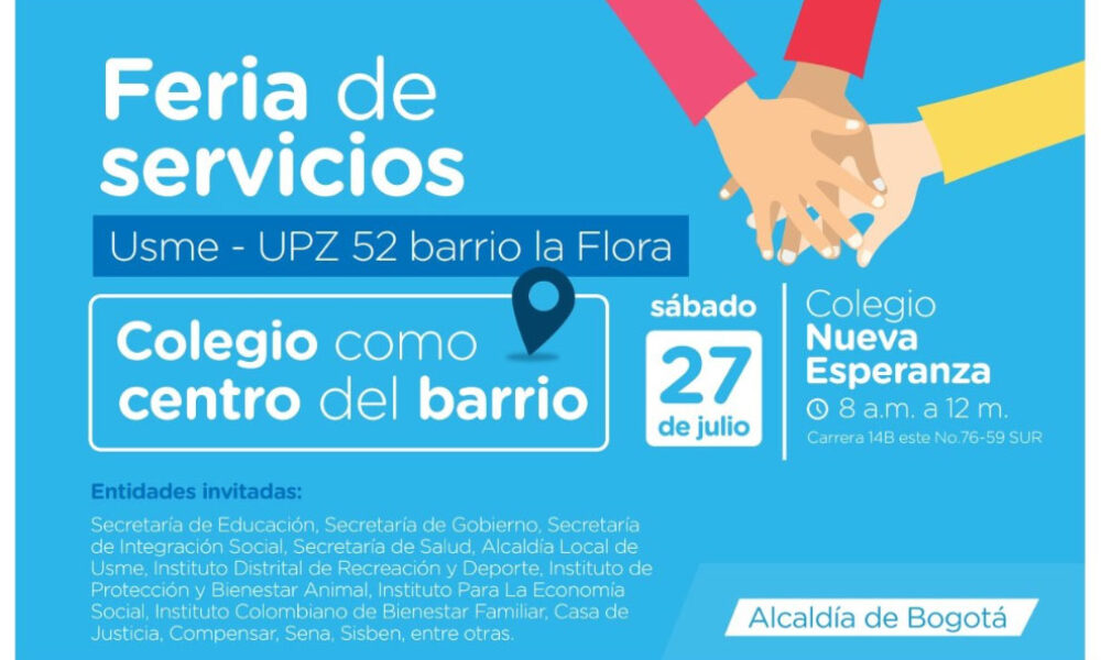 Feria de Servicios Barrio La Flora