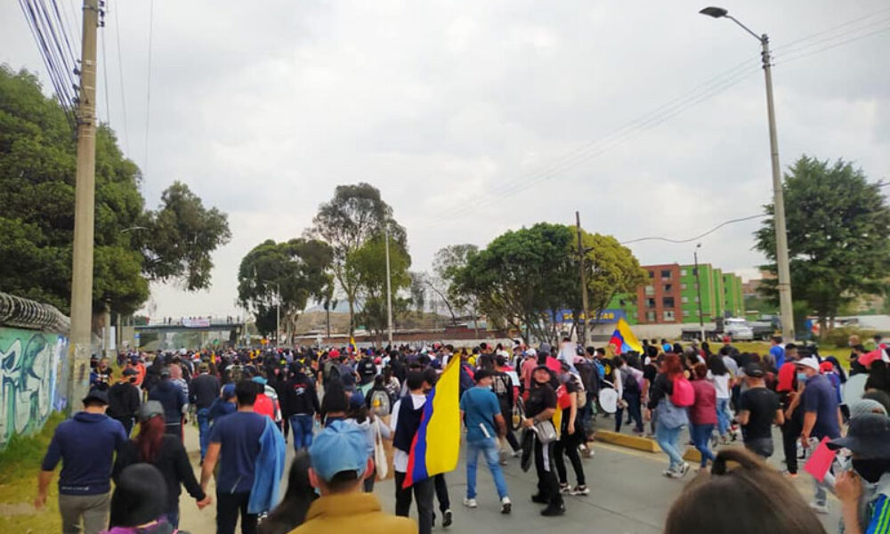 Así se vivieron las manifestaciones del 28A en Usme