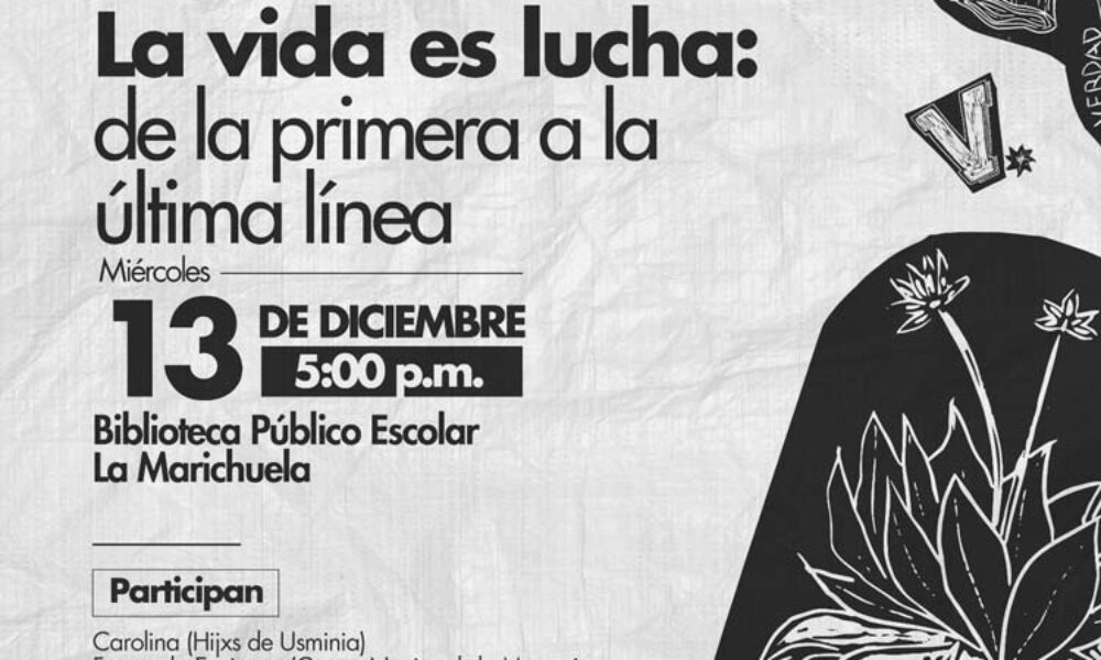 Presentación del libro «La vida es lucha: de la primera a la última línea»