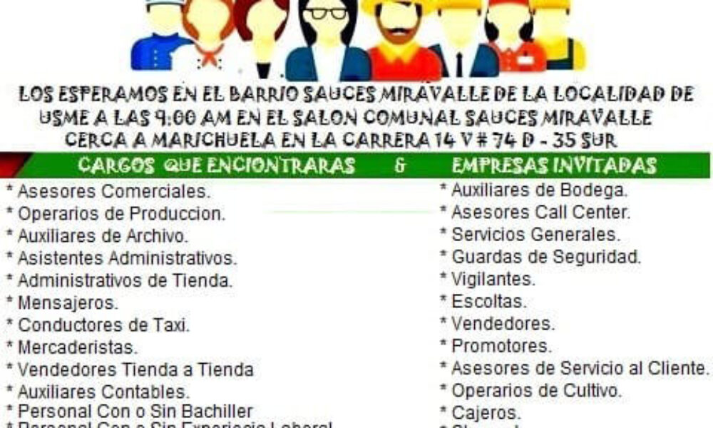 Feria de Empleo en Usme