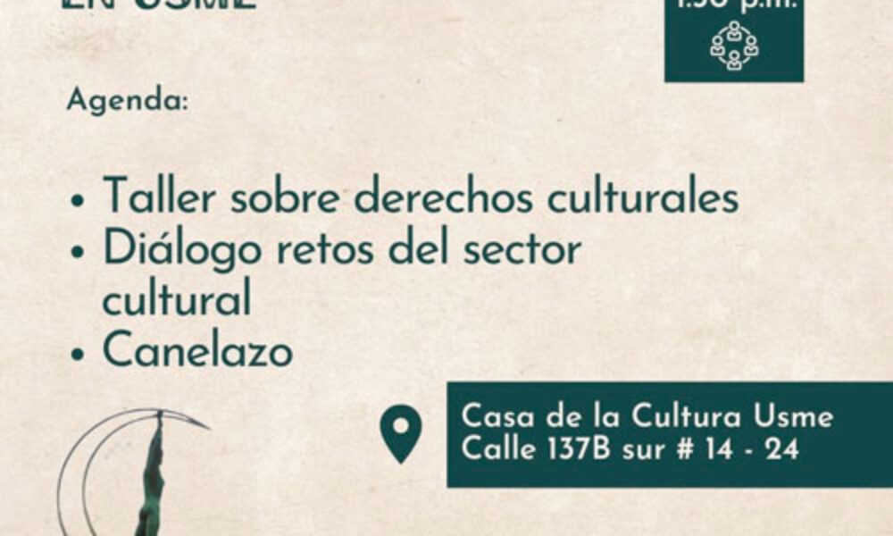 1ra Juntanza del ecosistema cultural en Usme