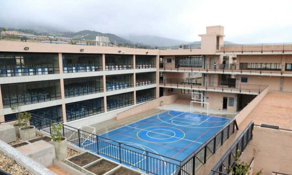 Así quedó el renovado colegio Santa Librada