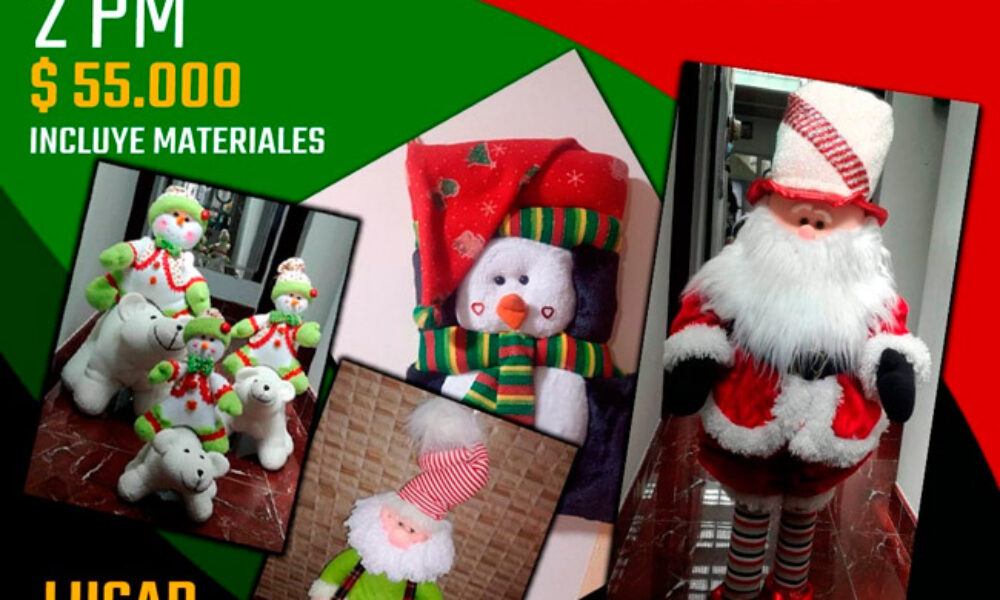 Talleres de Muñequería Para Navidad