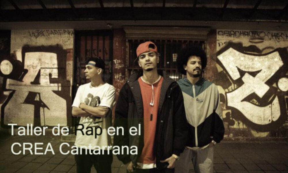 Taller de Rap en el CREA Cantarrana