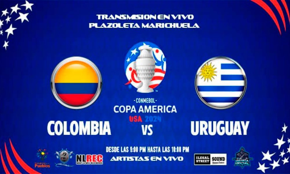 Proyección Partido Colombia vs Uruguay