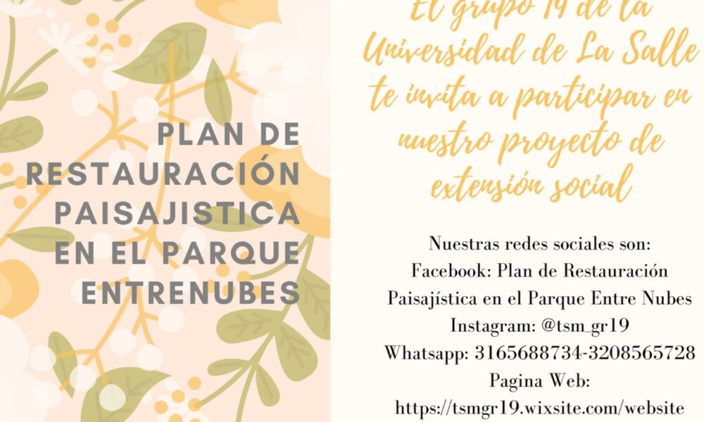 Webinar: Presentación plan de recuperación paisajista en Entrenubes